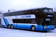Оформлення рекламою автобуса  SAS.